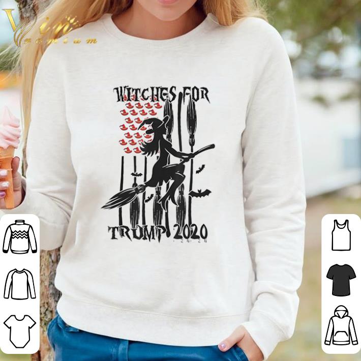 Top Witches for Trump Halloween US Flag Broomstick Hat shirt sweater bcf53604 top witches for trump halloween us flag broomstick hat shirt sweater 4 - Top Witches for Trump Halloween US Flag Broomstick Hat shirt sweater