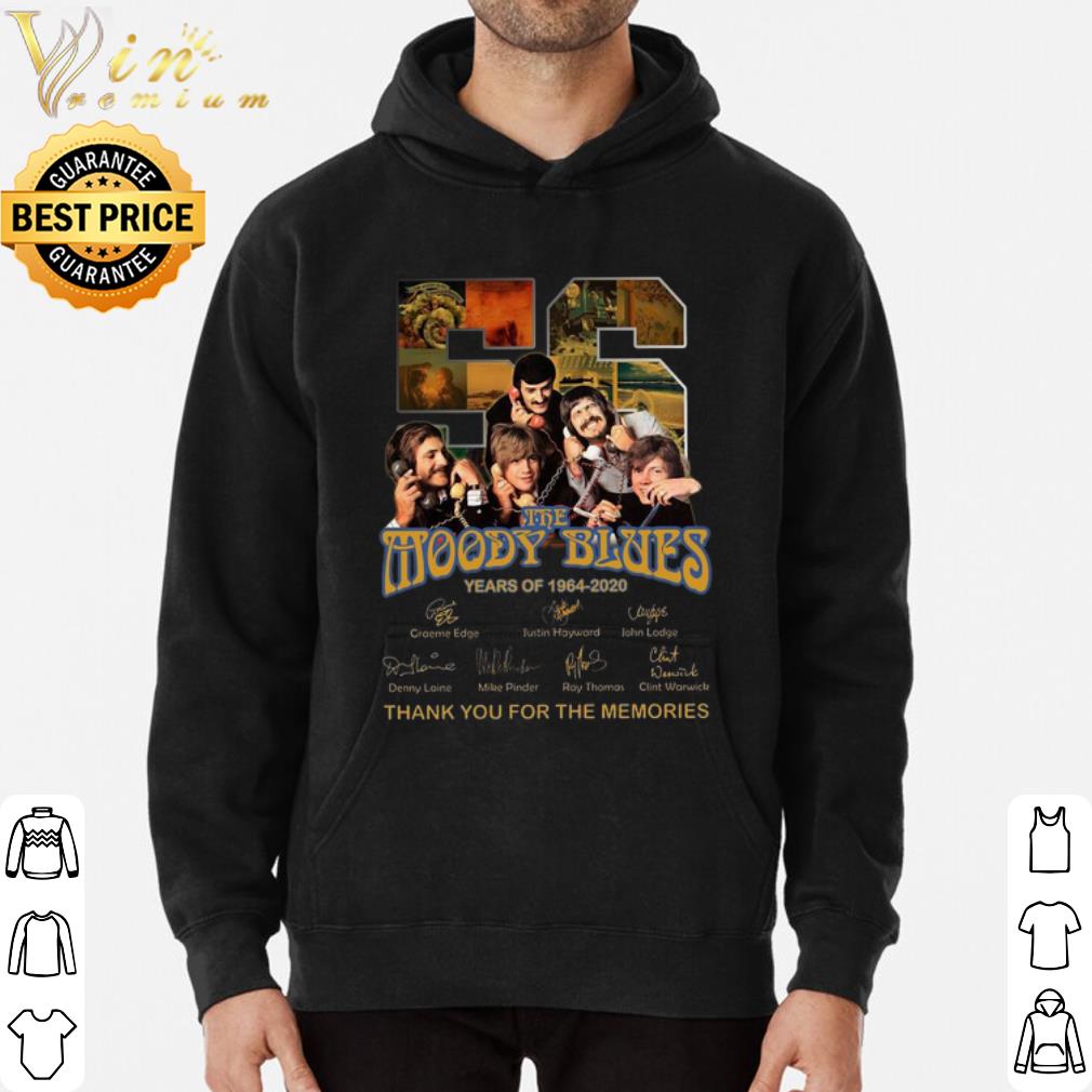 c4b9286b the moody blues years of 1964 2020 thank you for the memories shirt 4 - The moody blues years of 1964 2020 thank you for the memories shirt