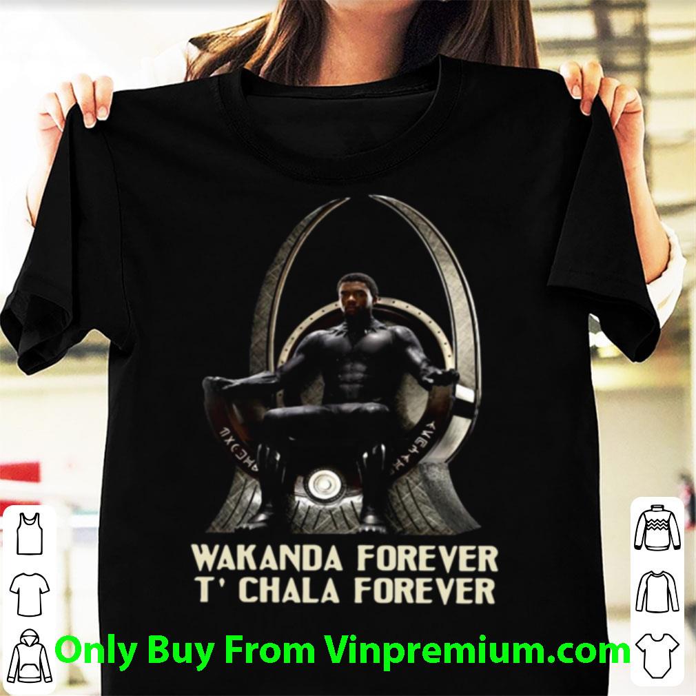 Awesome Black Panther Wakanda Forever T’challa Forever shirt
