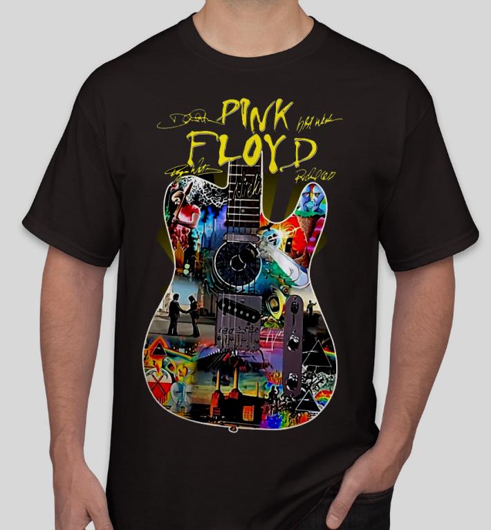c8a33247 nice pink floyd guitar signatures shirt 4 - Nice Pink Floyd Guitar Signatures Shirt