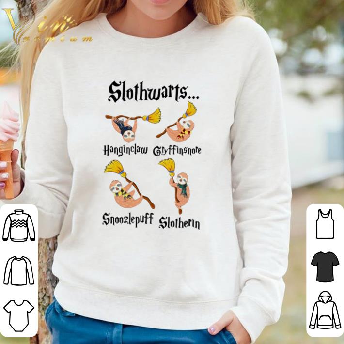 Official Slothwarts hangin claw gryffin snore snoozle puff slotherin shirt sweater cb50c5d5 official slothwarts hangin claw gryffin snore snoozle puff slotherin shirt sweater 4 - Official Slothwarts hangin claw gryffin snore snoozle puff slotherin shirt sweater