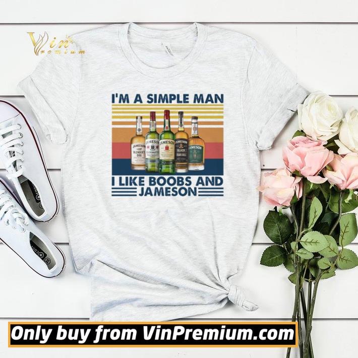 d42655b2 i m a simple man i like boobs and jameson vintage shirt sweater 4 - I’m a simple man i like Boobs and Jameson vintage shirt sweater