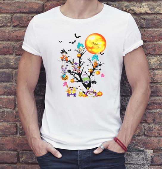 ef1d7edb nice dragon ball chibi tree halloween shirt 4 - Nice Dragon Ball Chibi Tree Halloween Shirt