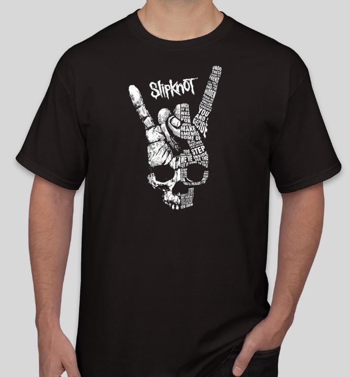 Pretty Rock Hand Skull Slipknot Shirt fb7fc07a pretty rock hand skull slipknot shirt 4 - Pretty Rock Hand Skull Slipknot Shirt