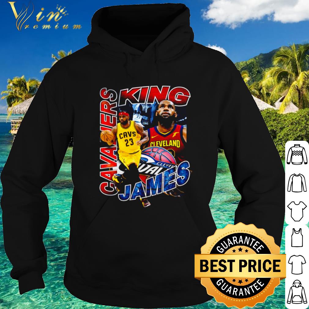 8c86a5a4 top king nba lebron james old school cleveland cavaliers shirt 4 - Top King NBA Lebron James old school Cleveland Cavaliers shirt