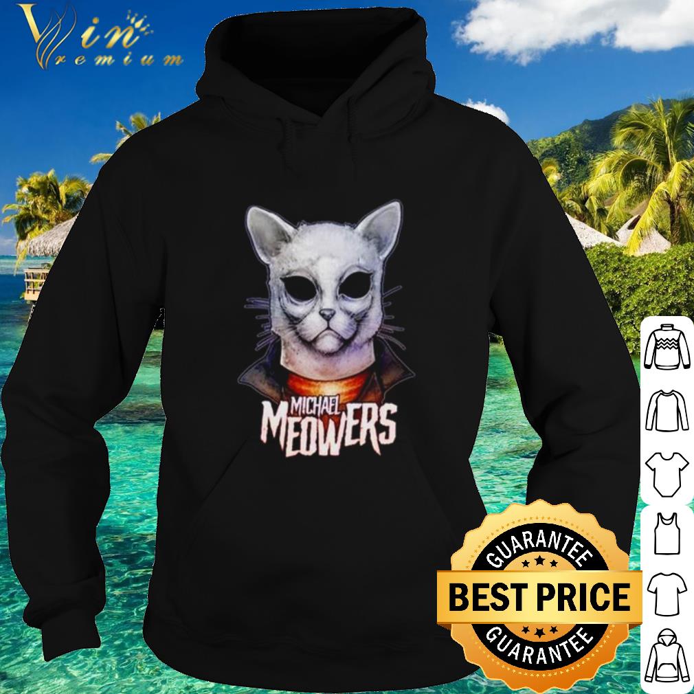 ac283b46 top michael myers cat meowers halloween shirt 4 - Top Michael Myers cat meowers Halloween shirt