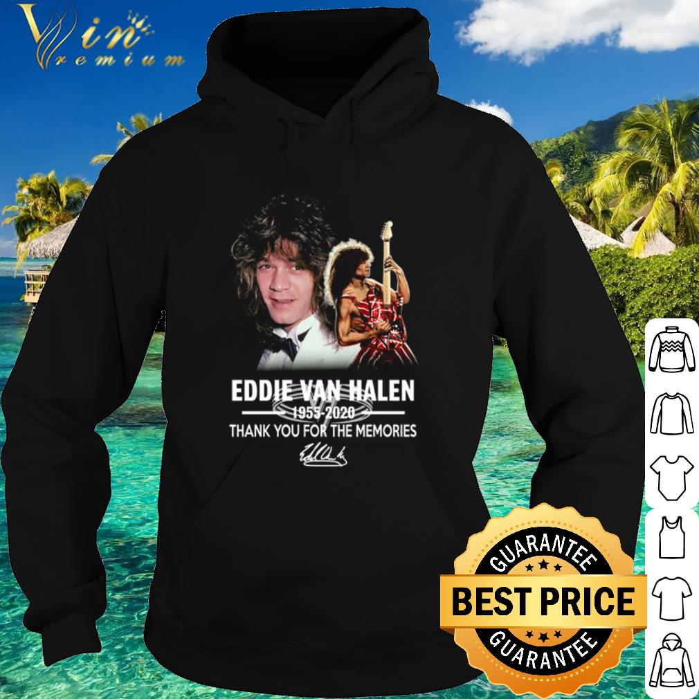 c3ac58cd best eddie van halen 1955 2020 thank you for the memories signature shirt 4 - Best Eddie Van Halen 1955-2020 thank you for the memories signature shirt
