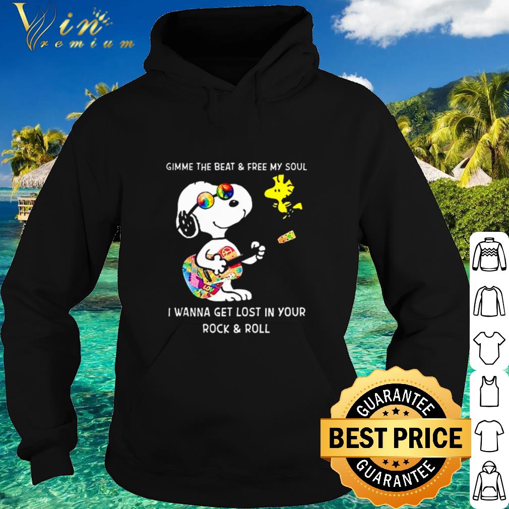 Top Snoopy Woodstock i wanna get lost in your rock & roll shirt 00201f28 top snoopy woodstock i wanna get lost in your rock roll shirt 4 - Top Snoopy Woodstock i wanna get lost in your rock & roll shirt