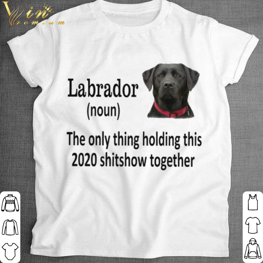 Official Labrado noun the only thing holding this 2020 shitshow together shirt