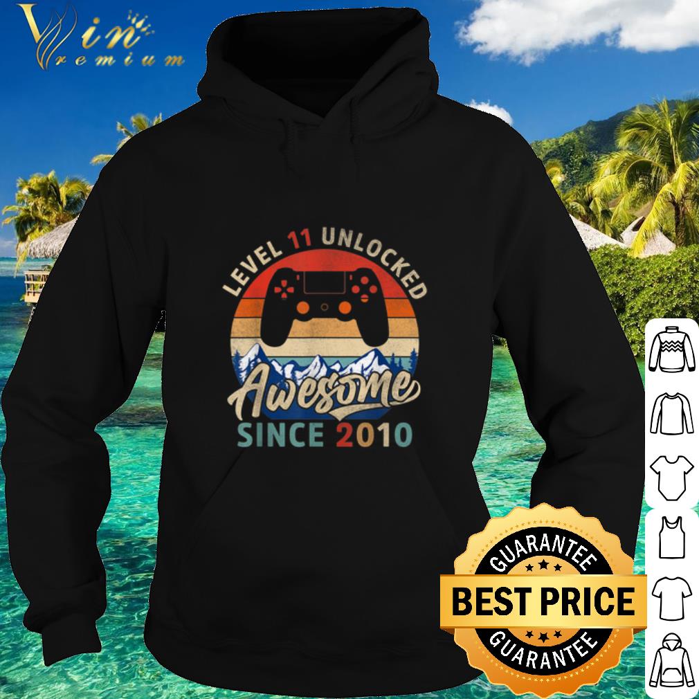 Top Level 11 unlocked awesome since 2010 vintage shirt 107684f8 top level 11 unlocked awesome since 2010 vintage shirt 4 - Top Level 11 unlocked awesome since 2010 vintage shirt