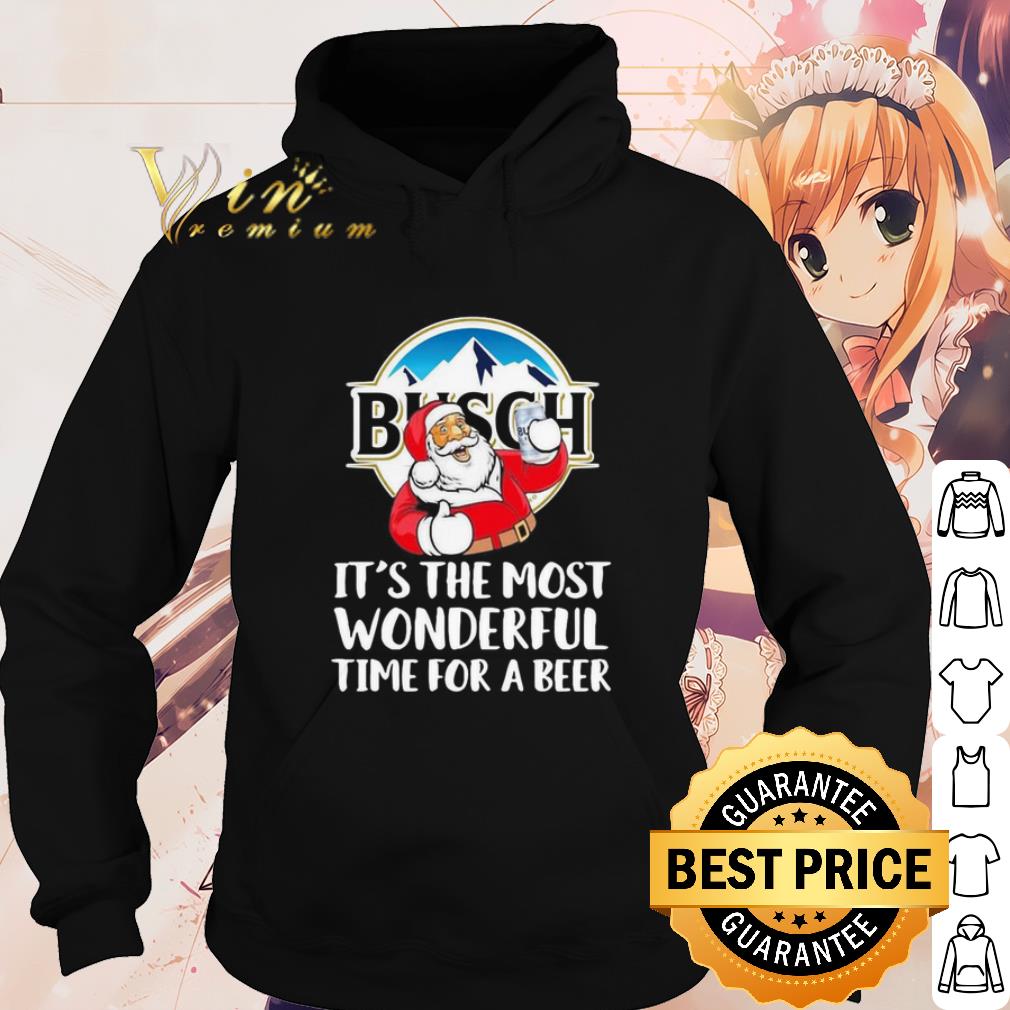 Cool Santa Claus Drinking Busch Light It’s The Most Wonderful Time For A Beer shirt 2a350f9d cool santa claus drinking busch light it s the most wonderful time for a beer shirt 4 - Cool Santa Claus Drinking Busch Light It’s The Most Wonderful Time For A Beer shirt