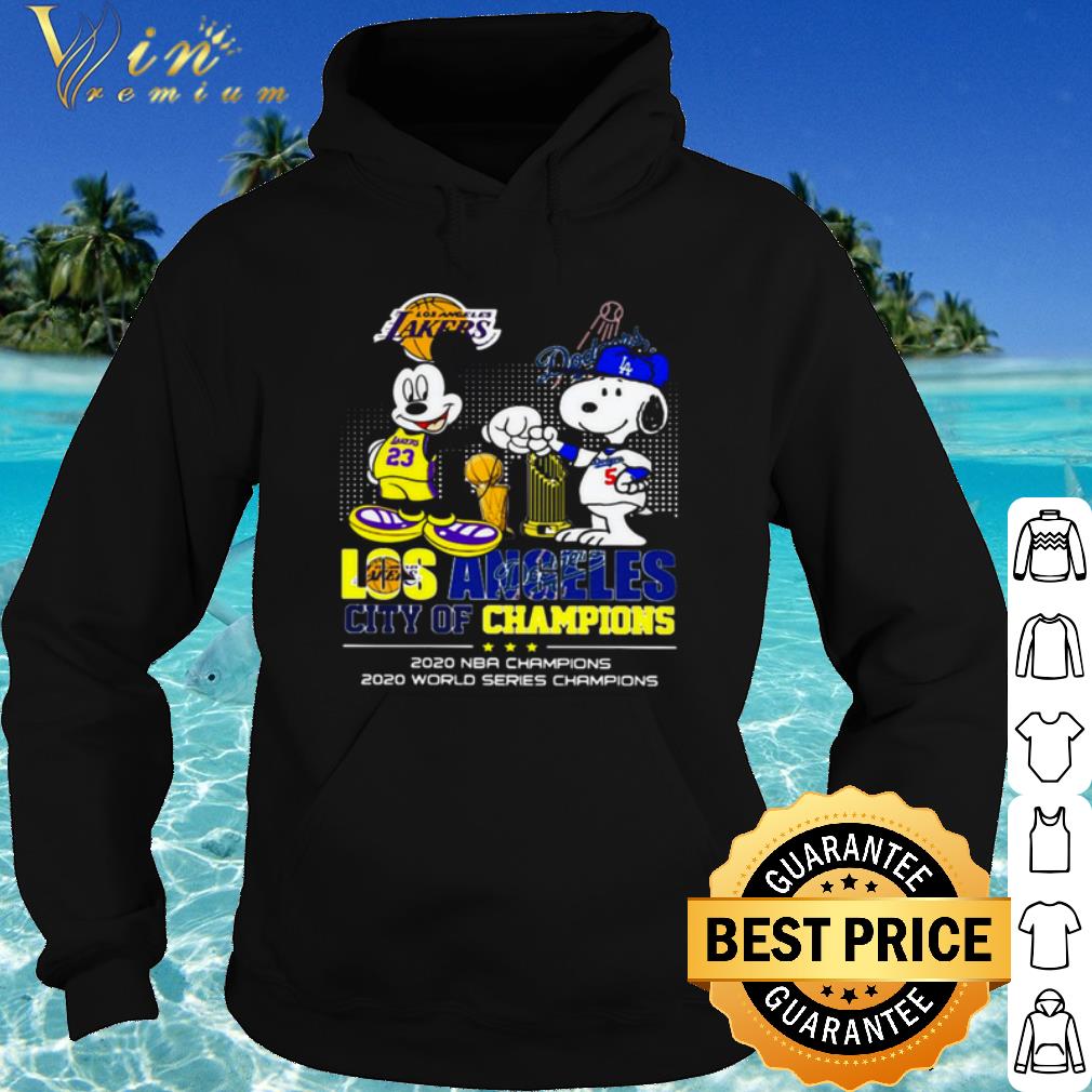35c50ffb best mickey mouse and snoopy los angeles city of champions 2020 shirt 4 - Best Mickey Mouse And Snoopy Los Angeles City Of Champions 2020 shirt