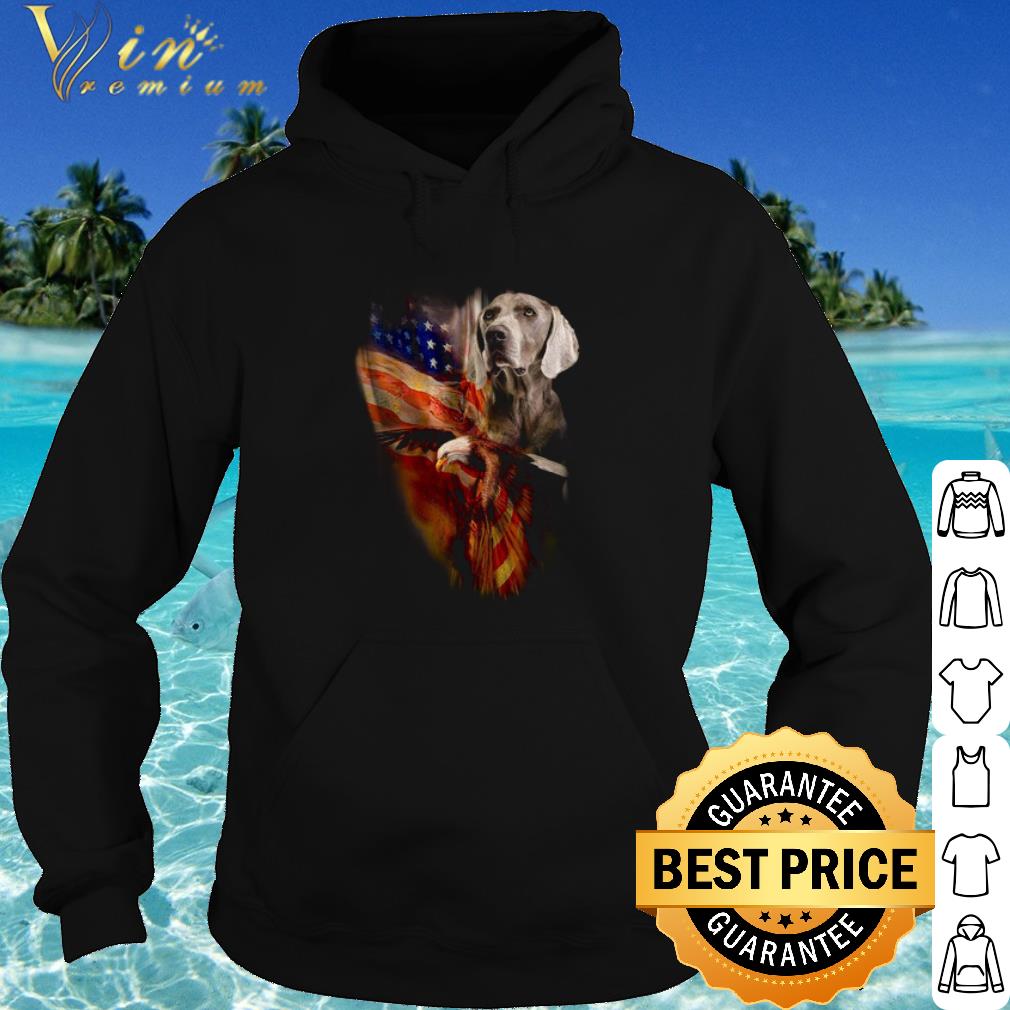 36f23287 best weimaraner eagle bird american flag shirt 4 - Best Weimaraner Eagle Bird American Flag shirt