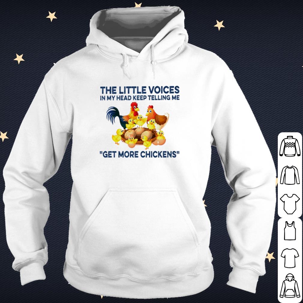 643ab31c best the little voices in my head keep telling me get more chickens shirt 4 - Best The little voices in my head keep telling me get more chickens shirt
