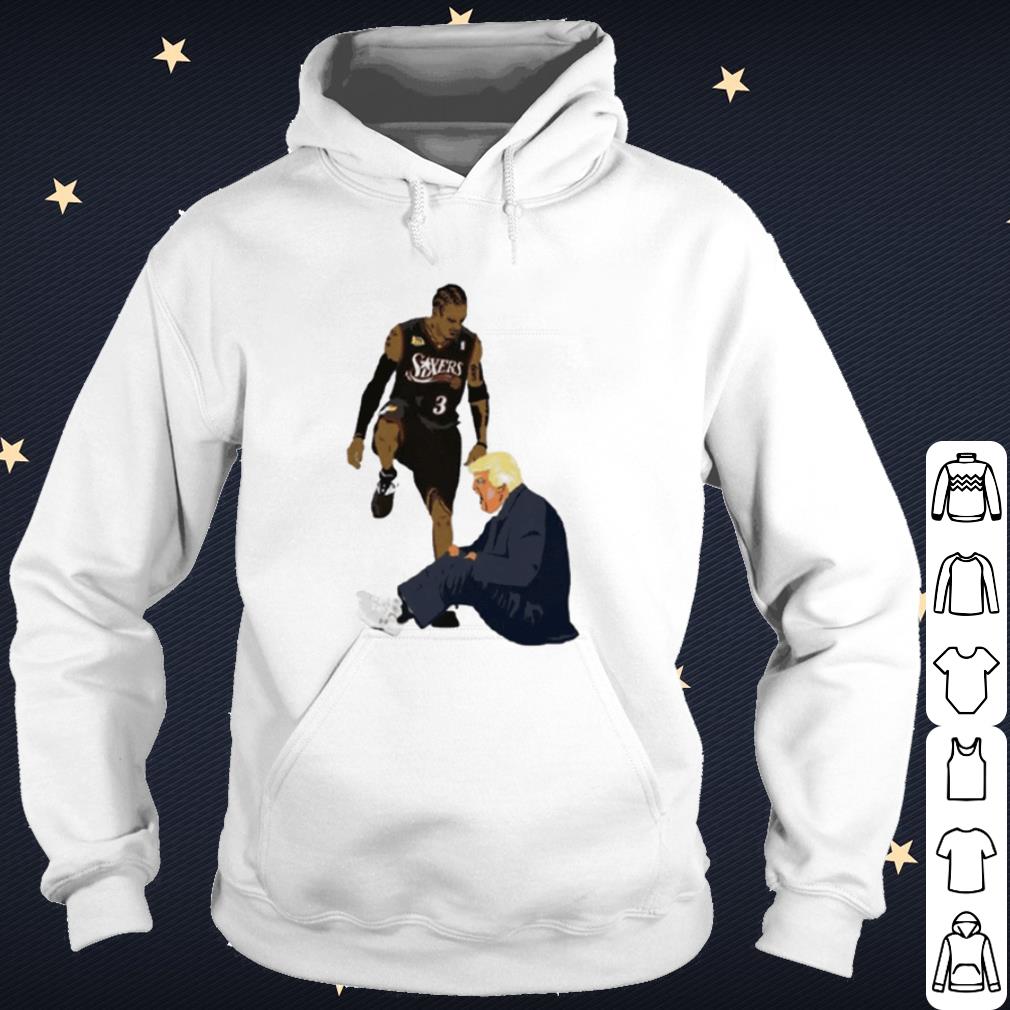 7dc5e9e5 cool allen iverson steps over donald trump shirt 4 - Cool Allen Iverson steps over Donald Trump shirt