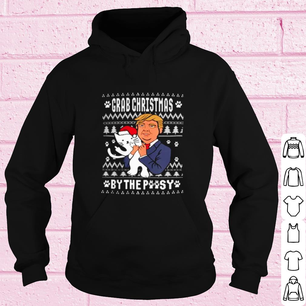 fde23c4e pretty trump grab christmas by the pussy shirt 4 - Pretty Trump grab Christmas by the pussy shirt