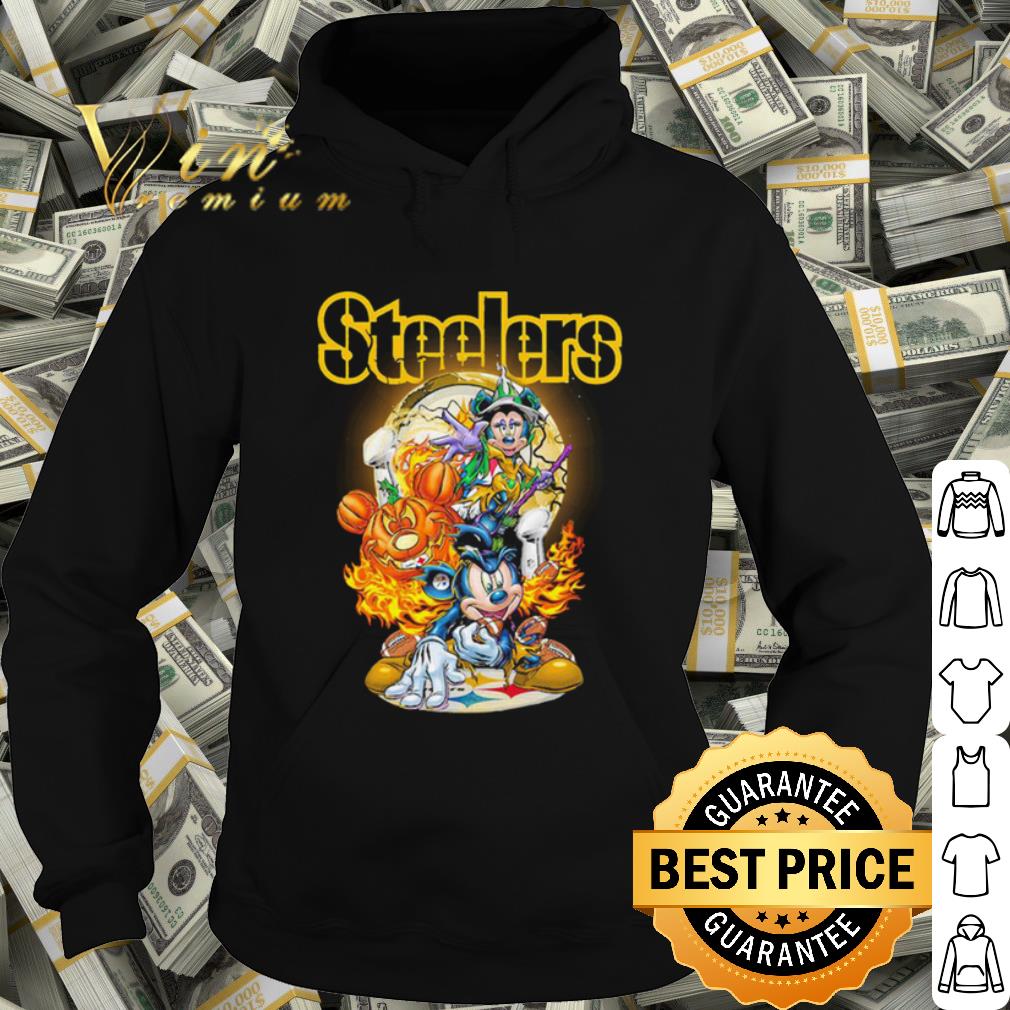 08224d68 official mickey mouse pittsburgh steelers halloween shirt 4 - Official Mickey Mouse Pittsburgh Steelers Halloween shirt