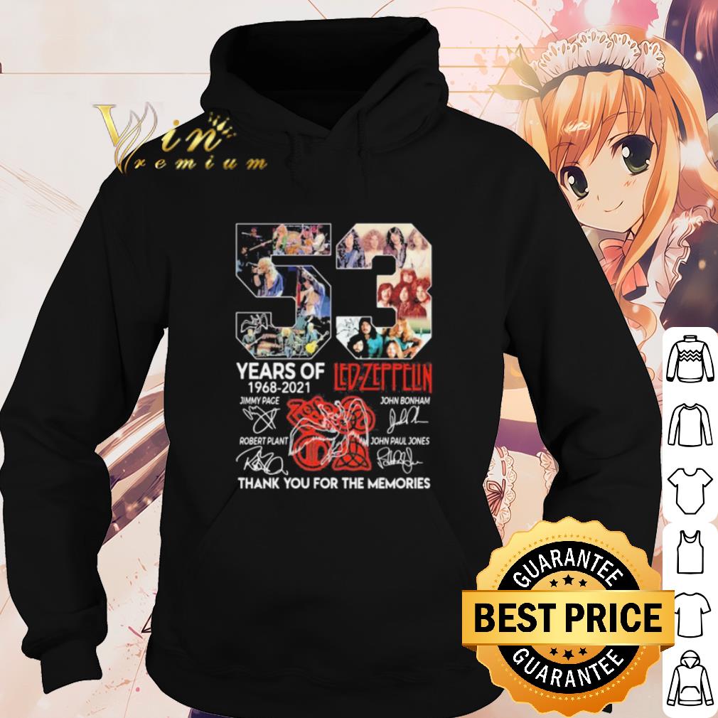 098e7667 official 53 years of led zeppflin thank you for the memories signuature shirt 4 - Official 53 Years Of Led Zeppflin Thank You For The Memories Signuature shirt