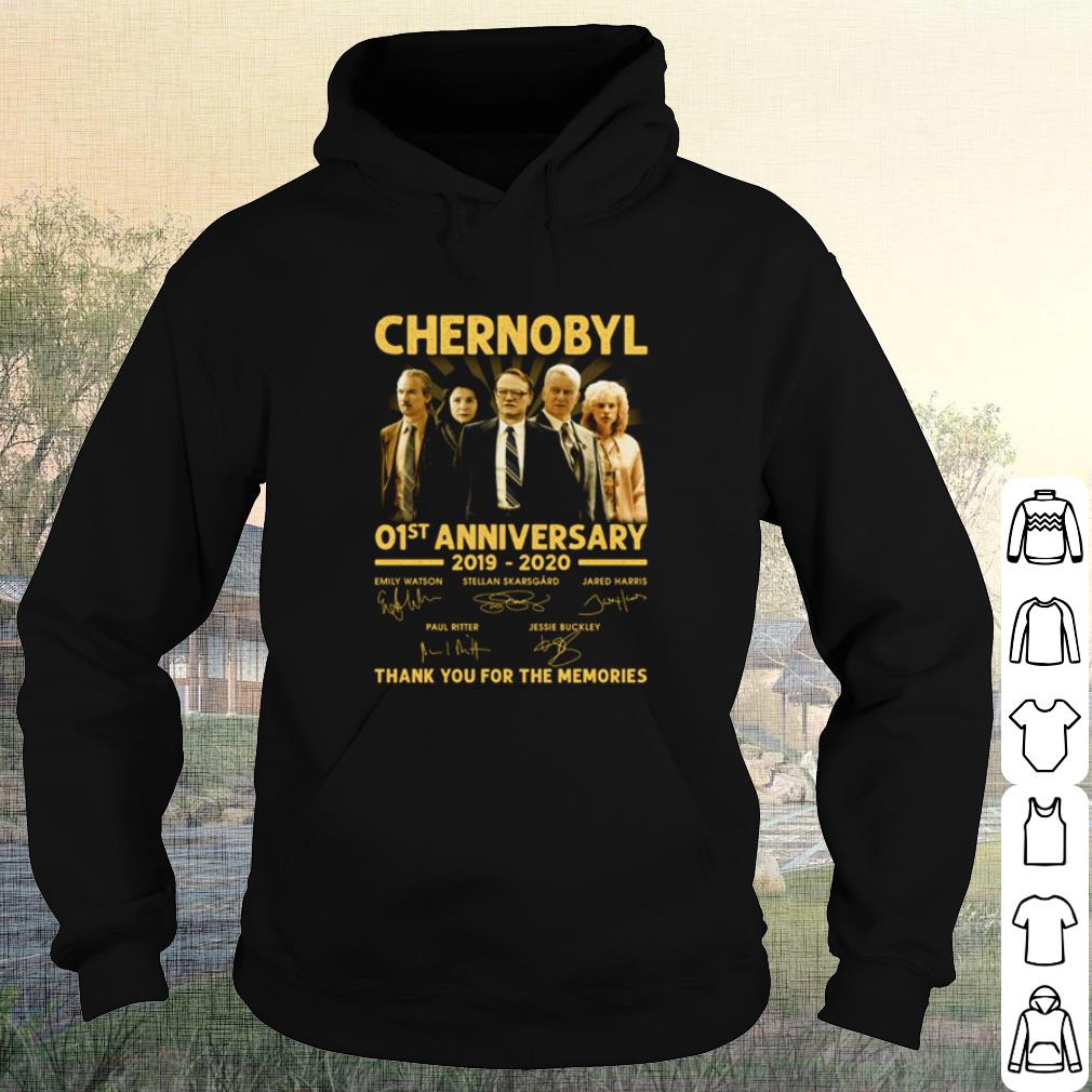 Official Chernobyl 01st Anniversary Thank You For The Memories Signature shirt 16cf064e official chernobyl 01st anniversary thank you for the memories signature shirt 4 - Official Chernobyl 01st Anniversary Thank You For The Memories Signature shirt