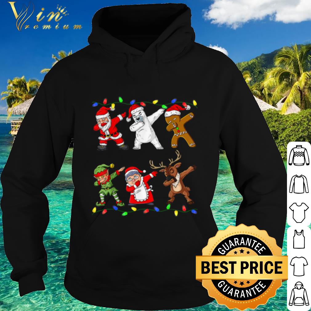 Nice Christmas Dabbing Santa Elf And Friends shirt 3ac1aa32 nice christmas dabbing santa elf and friends shirt 4 - Nice Christmas Dabbing Santa Elf And Friends shirt