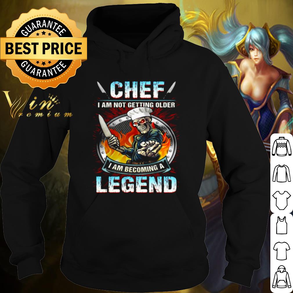 44efe63b official chef i am not getting older i am becoming a legend shirt 4 - Official Chef I Am Not Getting Older I Am Becoming A Legend shirt