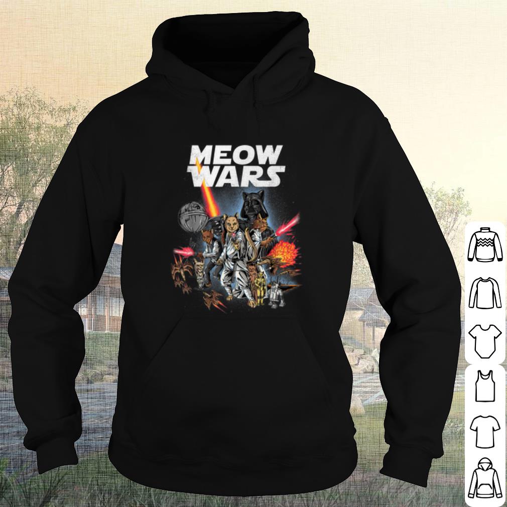 495b9e07 premium meow wars cats wars star wars shirt 4 - Premium Meow Wars Cats Wars Star Wars shirt