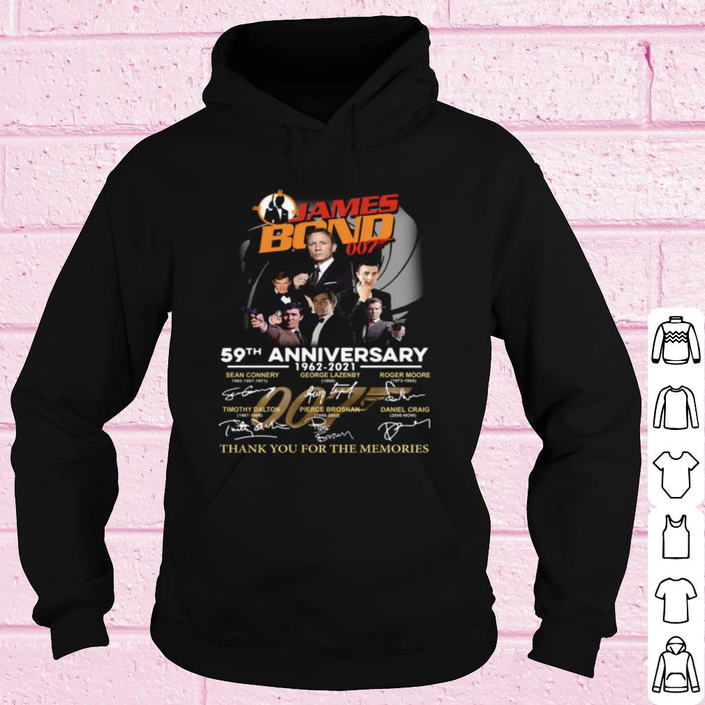 Nice James Bond 007 59th Anniversary Thank You For The Memories Signatures shirt 88208c0e nice james bond 007 59th anniversary thank you for the memories signatures shirt 4 - Nice James Bond 007 59th Anniversary Thank You For The Memories Signatures shirt