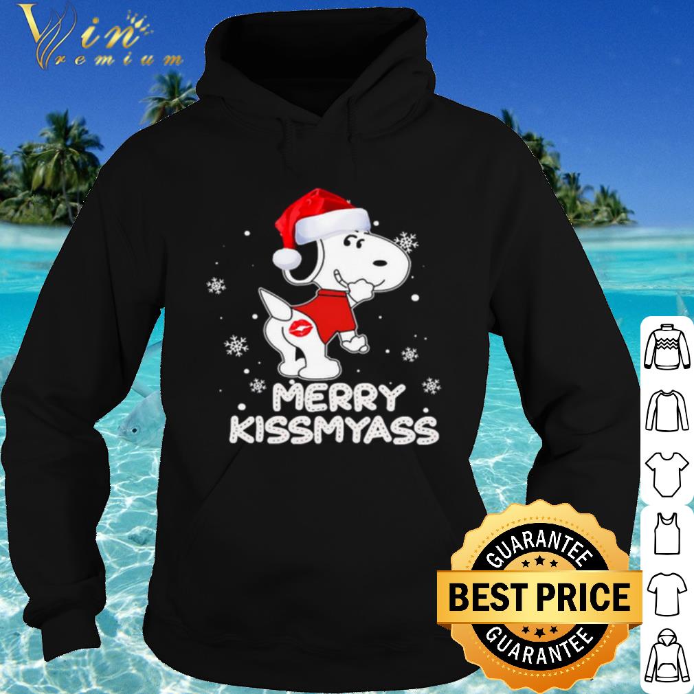 8f6d0550 nice santa snoopy merry kissmyass christmas shirt 4 - Nice Santa Snoopy merry kissmyass Christmas shirt