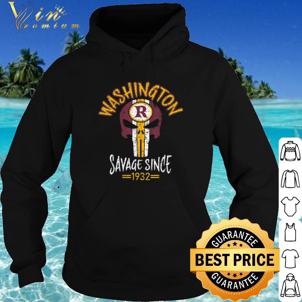 94722f2f nice washington redskins skull savage since 1932 shirt 4 - Nice Washington Redskins Skull Savage Since 1932 shirt