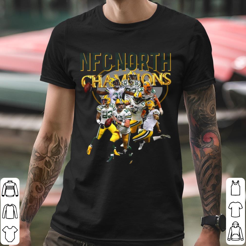 Best Green Bay Packers NFC North Champions Signatures shirt 9e094525 best green bay packers nfc north champions signatures shirt 4 - Best Green Bay Packers NFC North Champions Signatures shirt