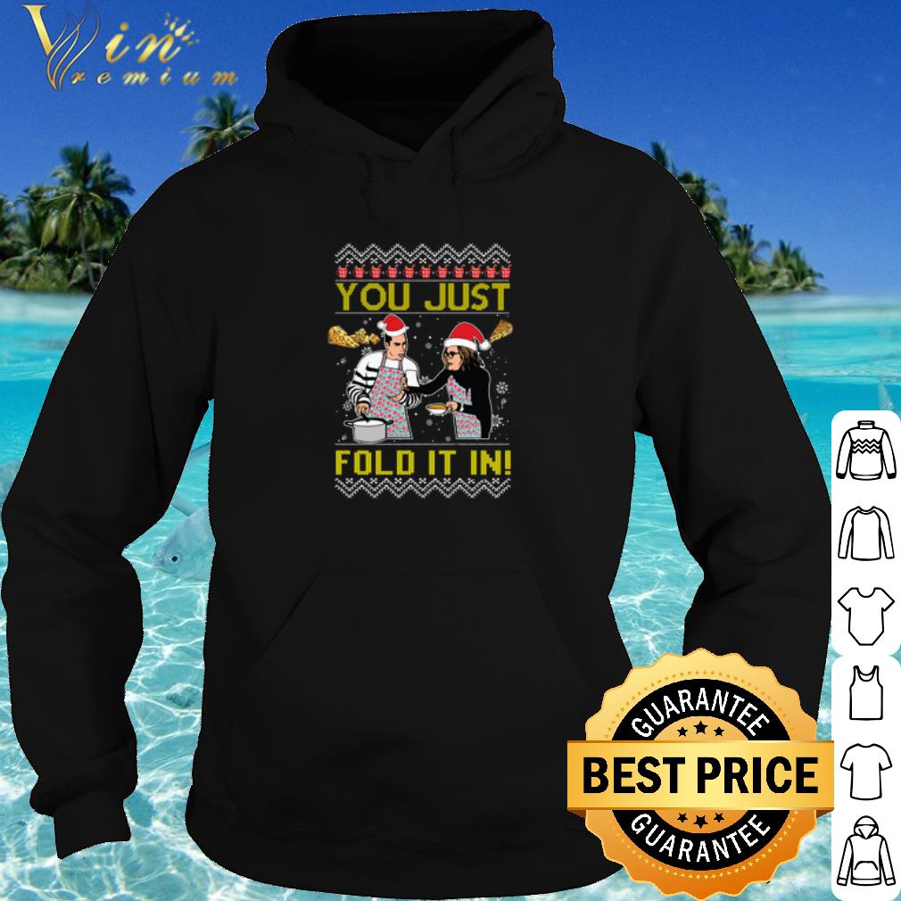 b18317da nice fold in the cheese you just fold it in christmas shirt 4 - Nice Fold in the cheese You Just Fold It In Christmas shirt