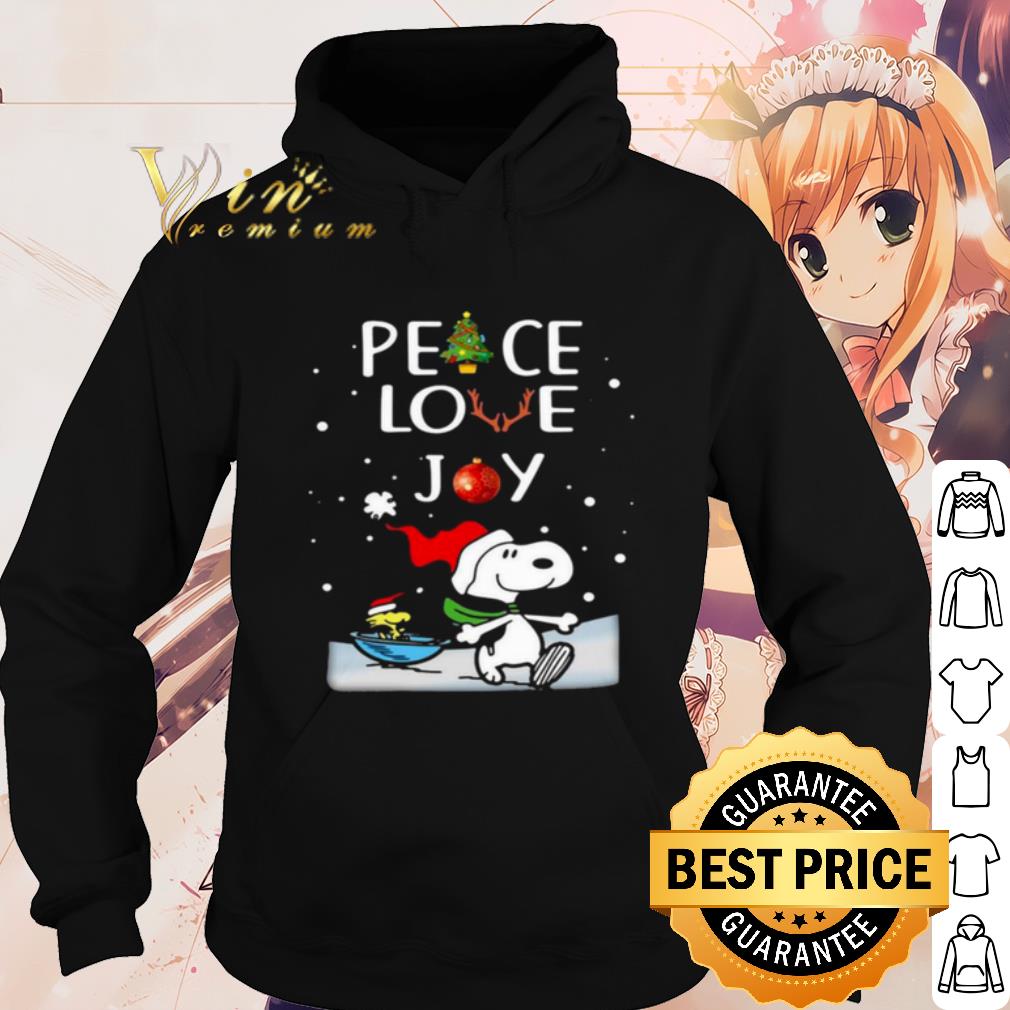 b4116dc7 premium snoopy peace love joy christmas shirt 4 - Premium Snoopy peace love joy Christmas shirt