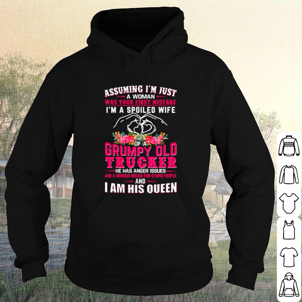 b8593d5a official assuming i m just a woman was your first mistake i m a spoiled wife shirt 4 - Official Assuming I'm Just A Woman Was Your First Mistake I'm A Spoiled Wife shirt
