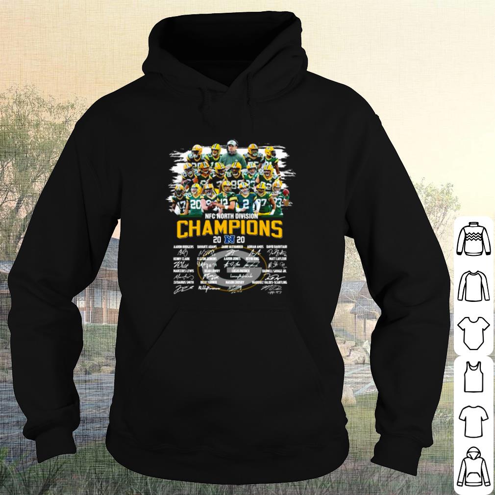b8818d07 premium green bay packers nfc north division champions 2020 players signature shirt 4 - Premium Green Bay Packers Nfc North Division Champions 2020 Players Signature shirt
