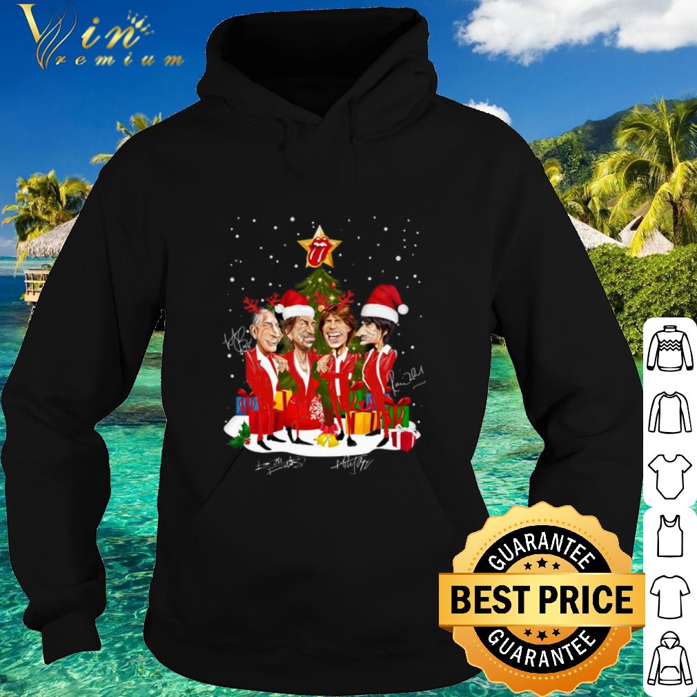 c0b2cde9 nice santa rolling stones chibi merry christmas signature shirt 4 - Nice Santa Rolling Stones Chibi Merry Christmas Signature shirt