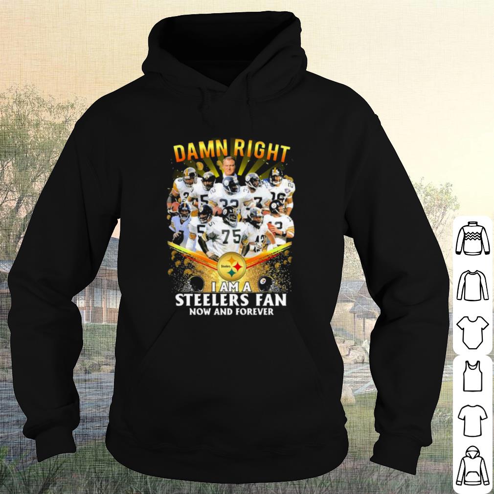 c1693c75 premium damn right i am a pittsburgh steelers fan now and forever shirt 4 - Premium Damn Right I Am A Pittsburgh Steelers Fan Now And Forever shirt