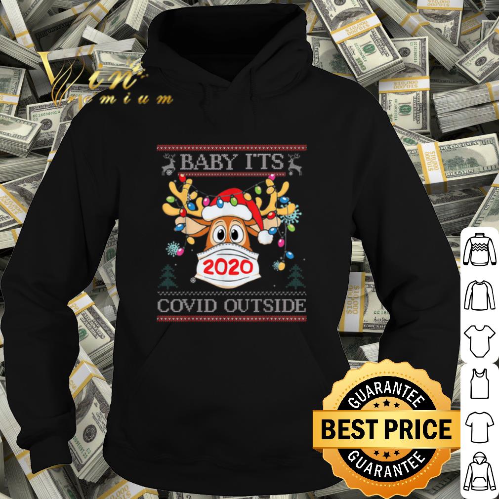 c4d72e76 premium reindeer baby it s covid outside christmas shirt 4 - Premium Reindeer Baby It's Covid Outside Christmas shirt