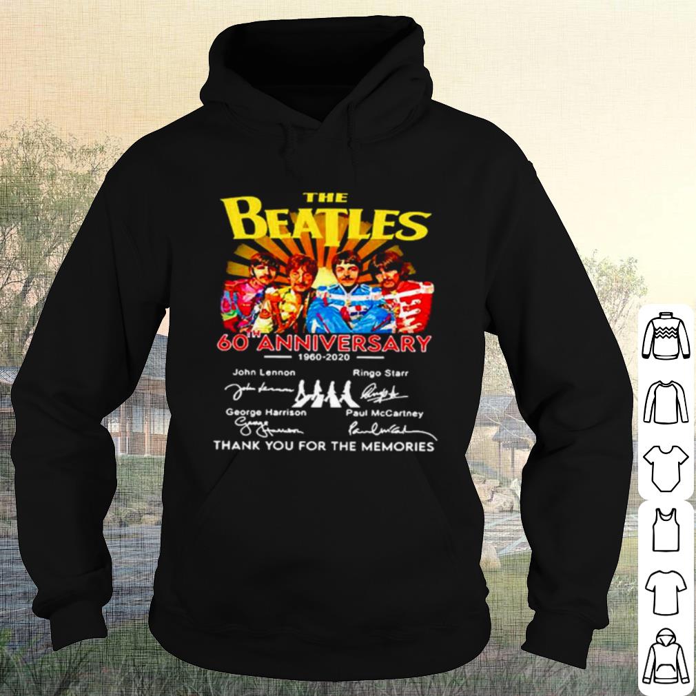 Premium The Beatles English Rock Band 60th Anniversary 1960 2020 Signature shirt c6169551 premium the beatles english rock band 60th anniversary 1960 2020 signature shirt 4 - Premium The Beatles English Rock Band 60th Anniversary 1960 2020 Signature shirt