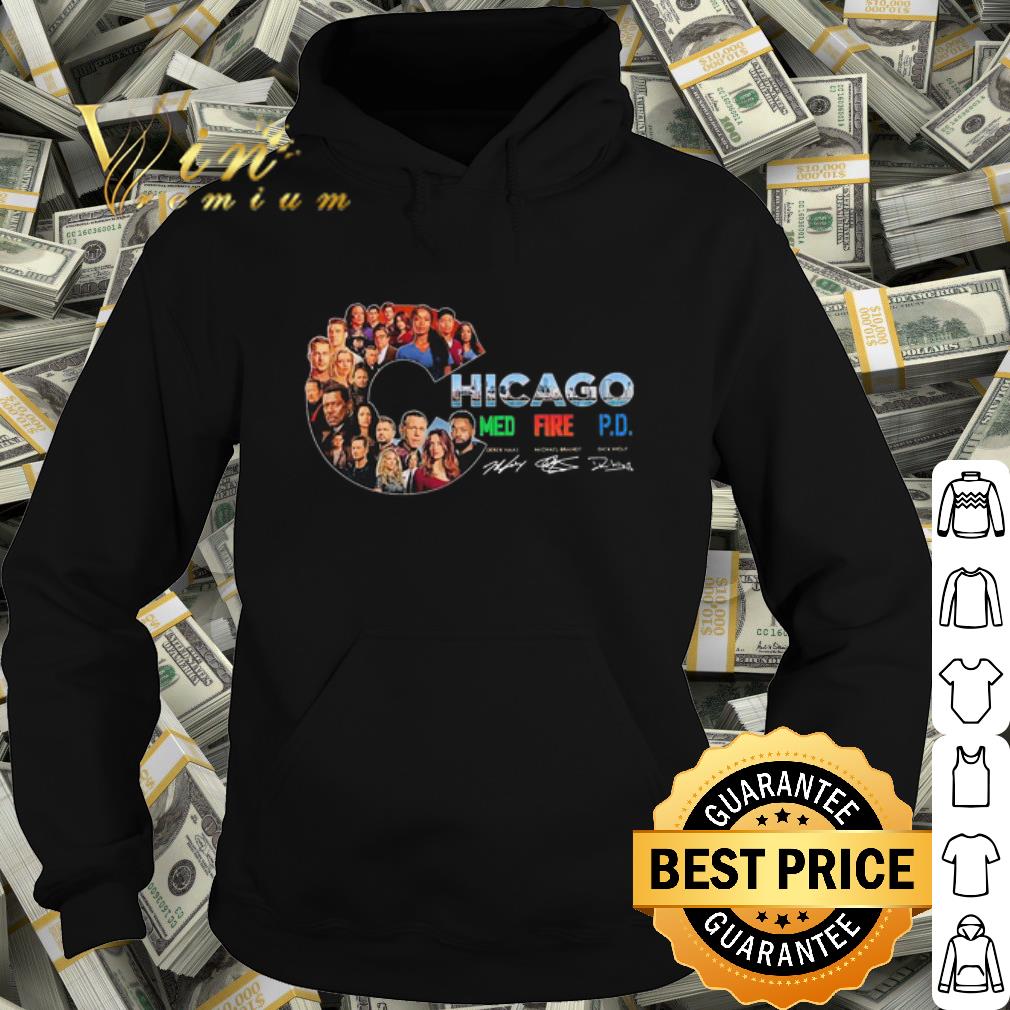 caa36a32 official chicago med fire pd signatures members shirt 4 - Official Chicago Med Fire PD Signatures Members shirt