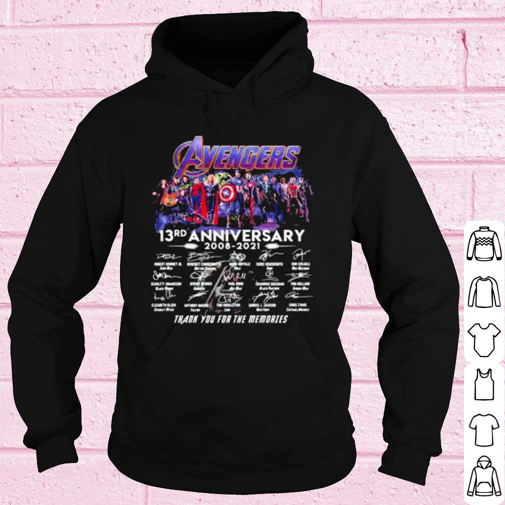 Nice Avengers 13rd Anniversary 2008 2021 Thank The Memories Signature shirt cd368331 nice avengers 13rd anniversary 2008 2021 thank the memories signature shirt 4 - Nice Avengers 13rd Anniversary 2008 2021 Thank The Memories Signature shirt