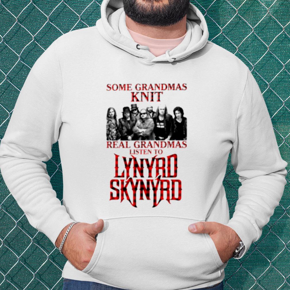 dfeac3e1 nice some grandmas knit real grandmas listen to lynyrd skynyrd shirt 4 - Nice Some Grandmas Knit Real Grandmas Listen To Lynyrd Skynyrd shirt