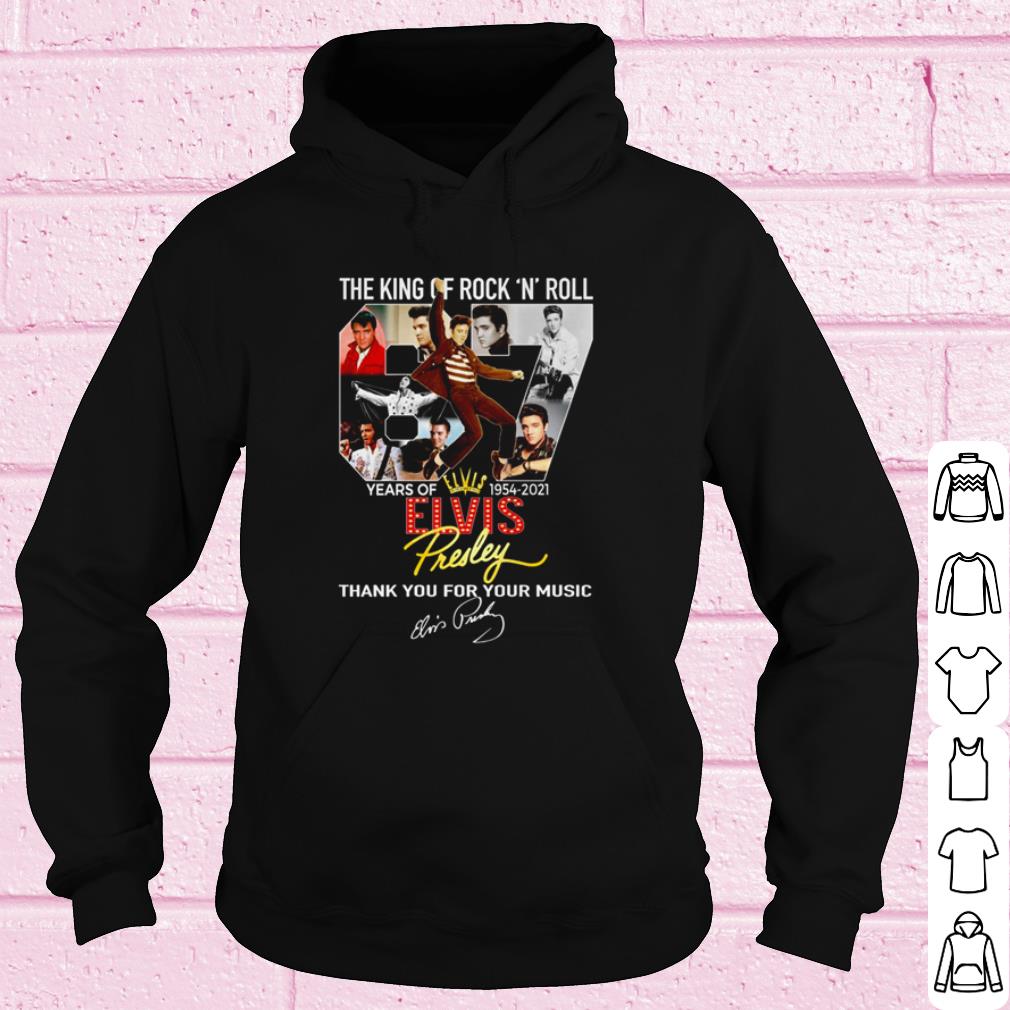 e0e751d0 nice the king of rock n roll signature elvis presley thank your music shirt 4 - Nice The King Of Rock 'N' Roll Signature Elvis Presley Thank Your Music shirt