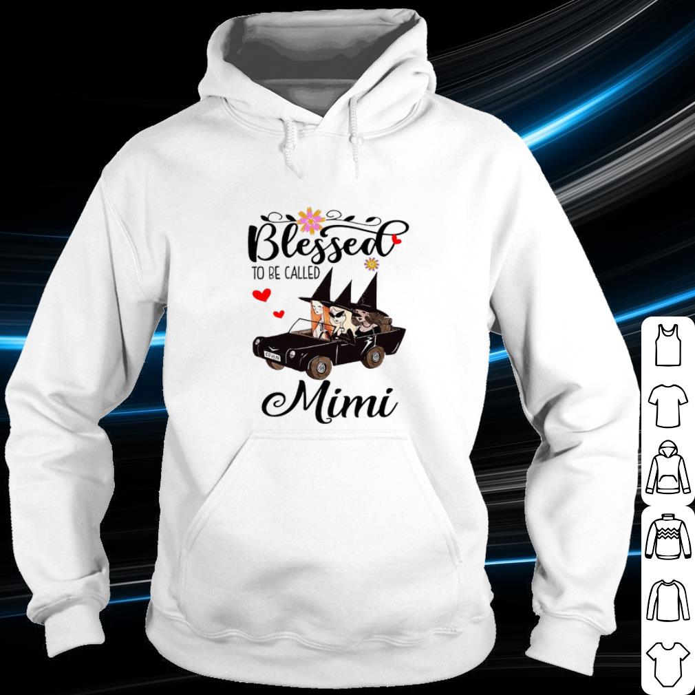 f4da71e7 best the witch on car blessed to be called mimi shirt 4 - Best The Witch On Car Blessed To Be Called Mimi shirt