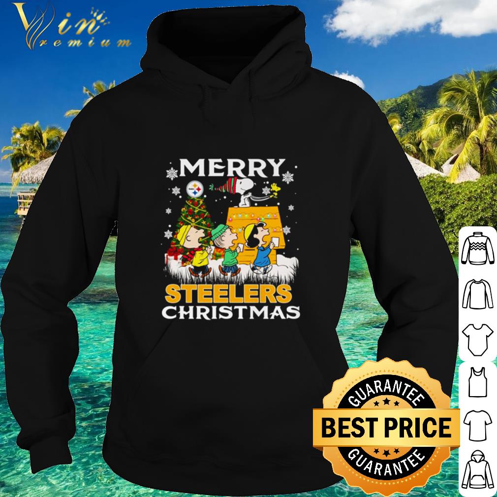 f82b623f nice peanuts characters merry steelers christmas shirt 4 - Nice Peanuts Characters Merry Steelers Christmas shirt