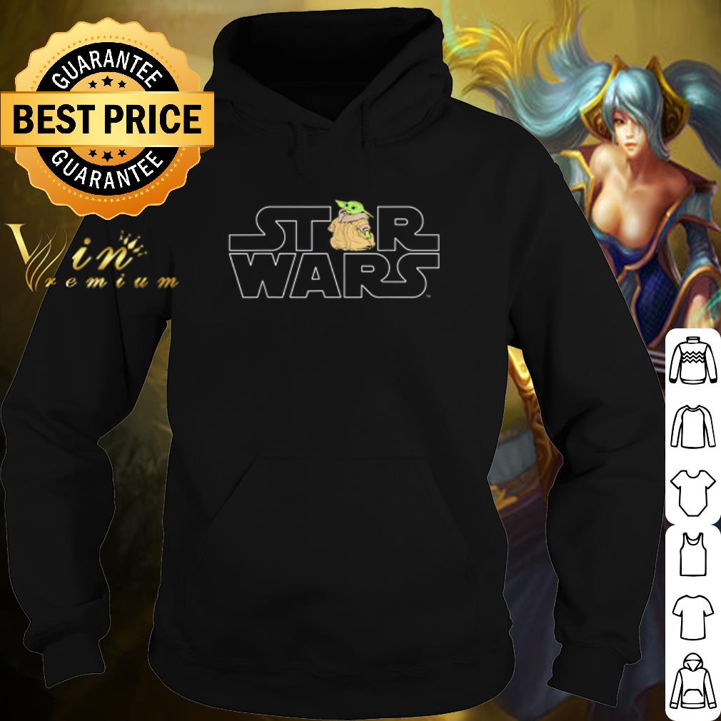 fcd50d18 official star wars logo and the child from the mandalorian shirt 4 - Official Star Wars Logo and The Child from The Mandalorian shirt