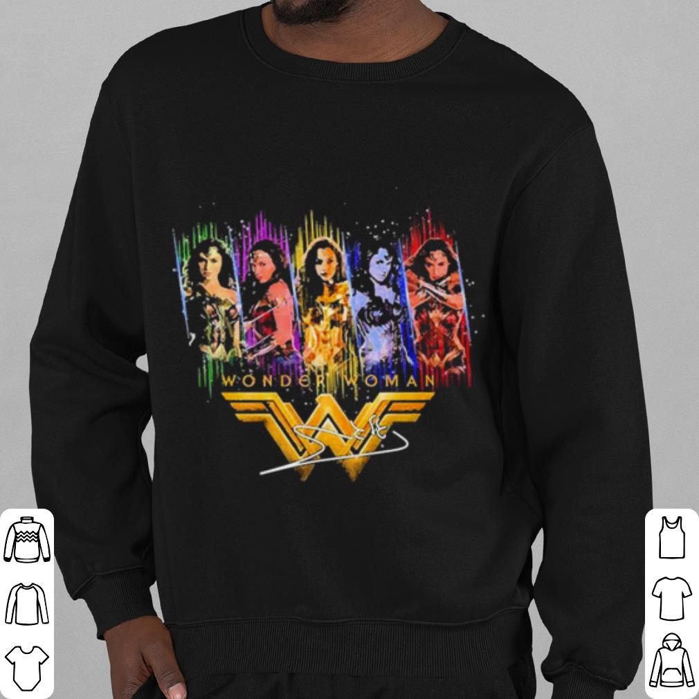 Premium Wonder Woman Gal Gadot Signature shirt 0e5cc1b1 premium wonder woman gal gadot signature shirt 4 - Premium Wonder Woman Gal Gadot Signature shirt