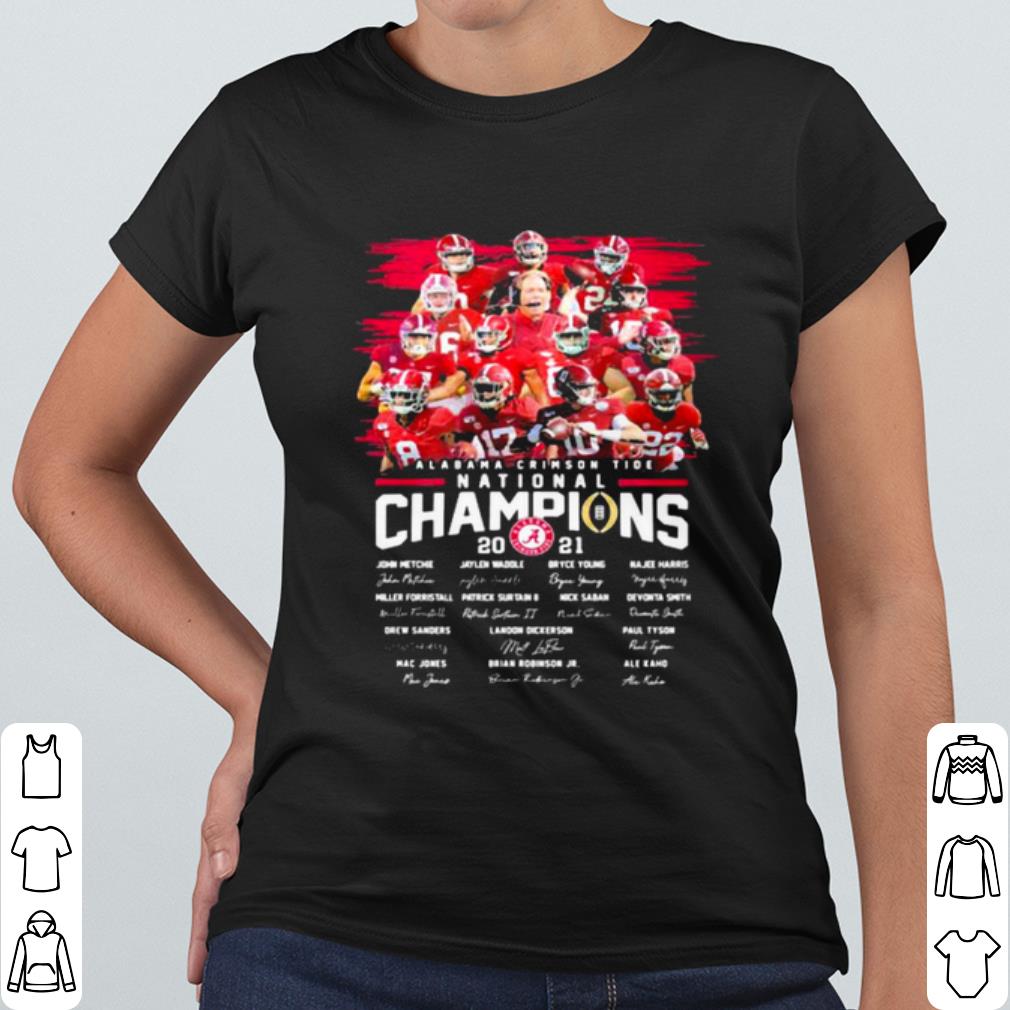 10f095b7 best alabama crimson tide college football playoff national champions 2021 signature shirt 4 - Best Alabama Crimson Tide College Football Playoff National Champions 2021 Signature shirt
