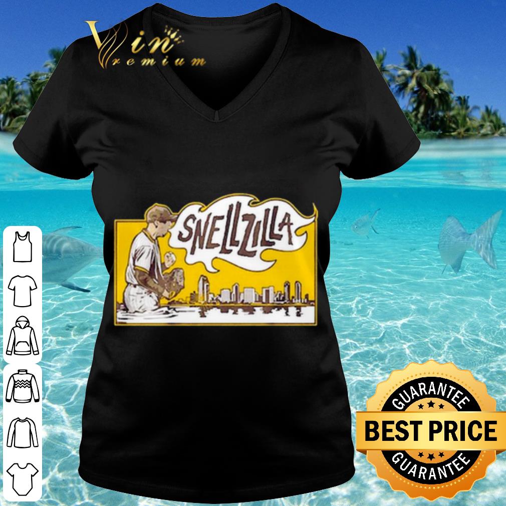 Official San Diego Snellzilla shirt Official San Diego Snellzilla shirt