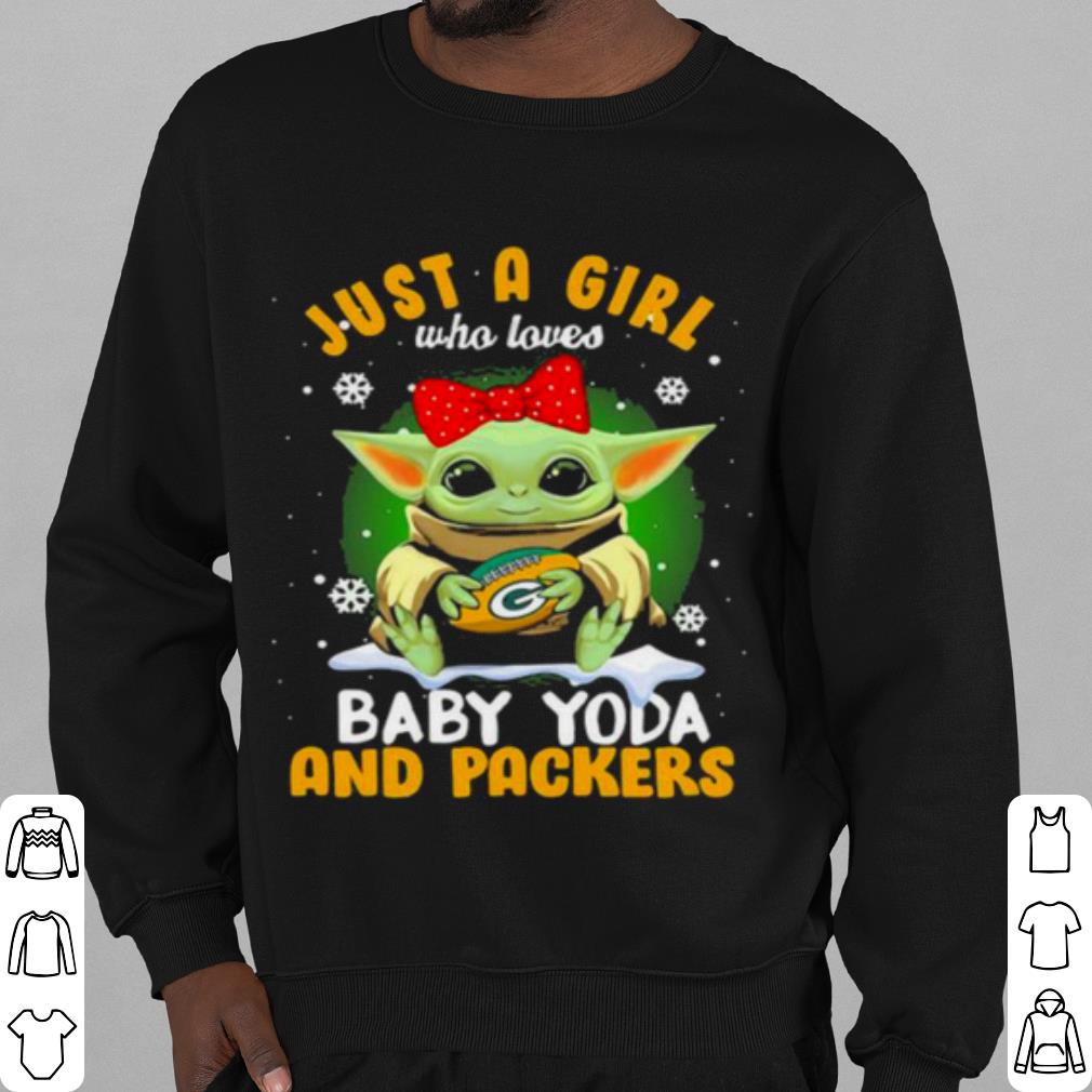 18bfcbc6 premium just a girl who love baby yoda and packers shirt 4 - Premium Just A Girl Who Love Baby Yoda And Packers shirt