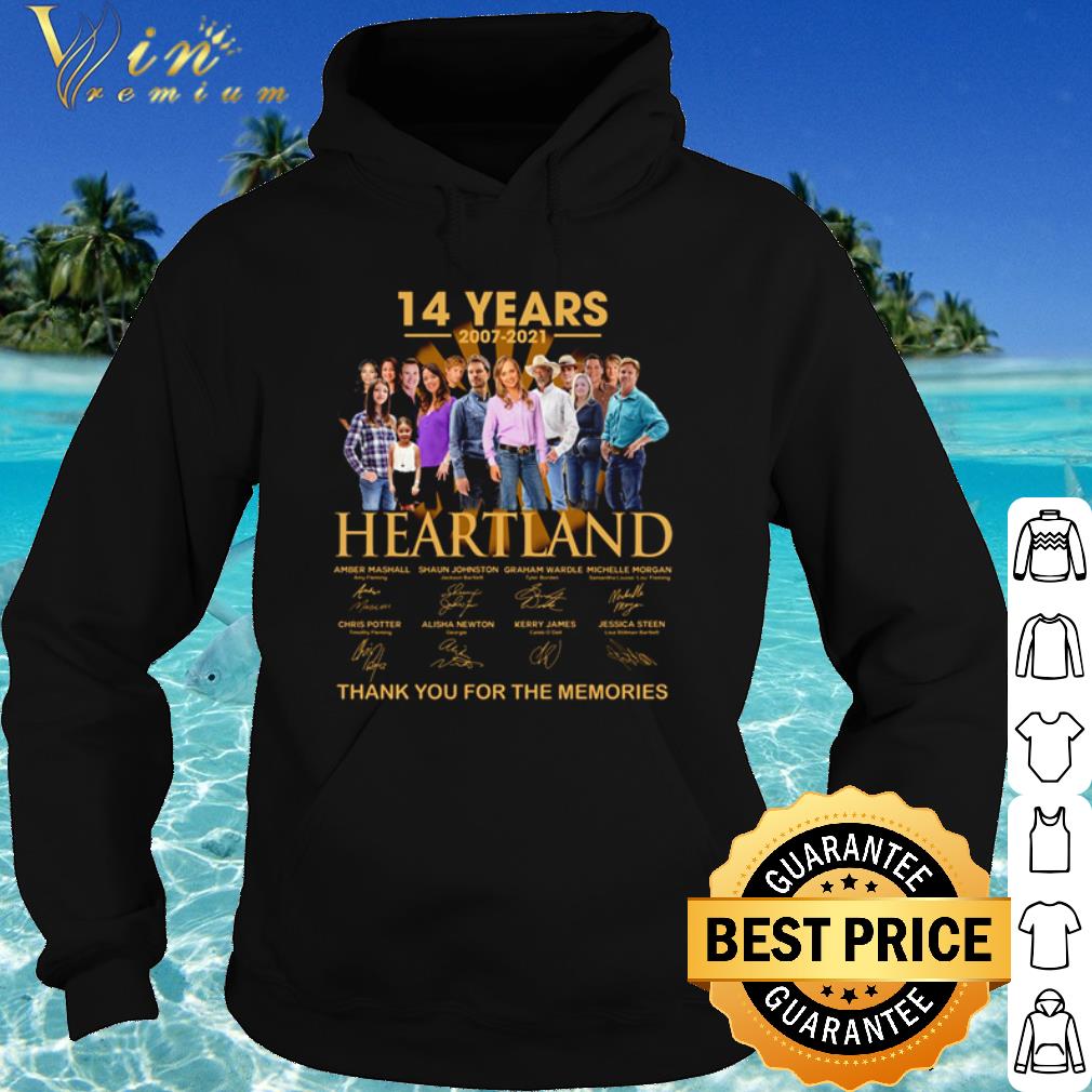 Official 14 Years Of Heartland 2007 2021 Thank You For The Memories shirt 2c87019a official 14 years of heartland 2007 2021 thank you for the memories shirt 4 - Official 14 Years Of Heartland 2007 2021 Thank You For The Memories shirt